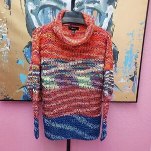 Forever 21 Multicolor Marled Turtleneck Sweater